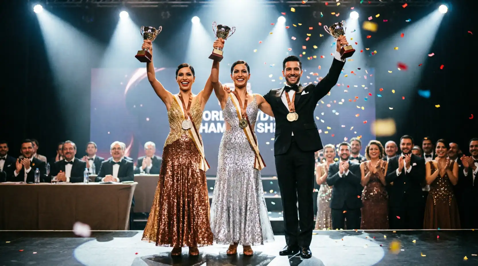 Participación en concurso de baile